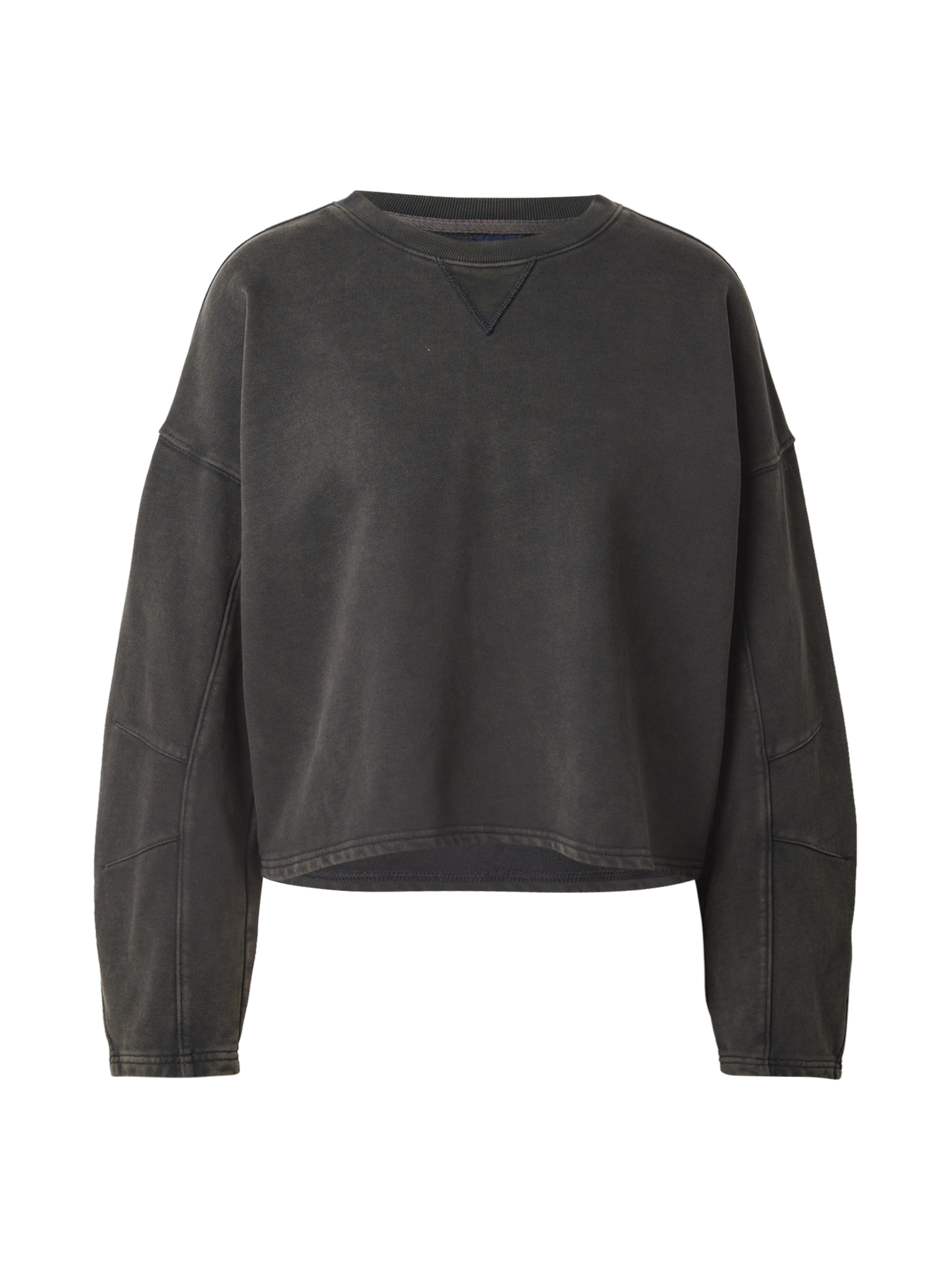 Bluză de molton 'HORSESHOE' de la GAP pe negru: față