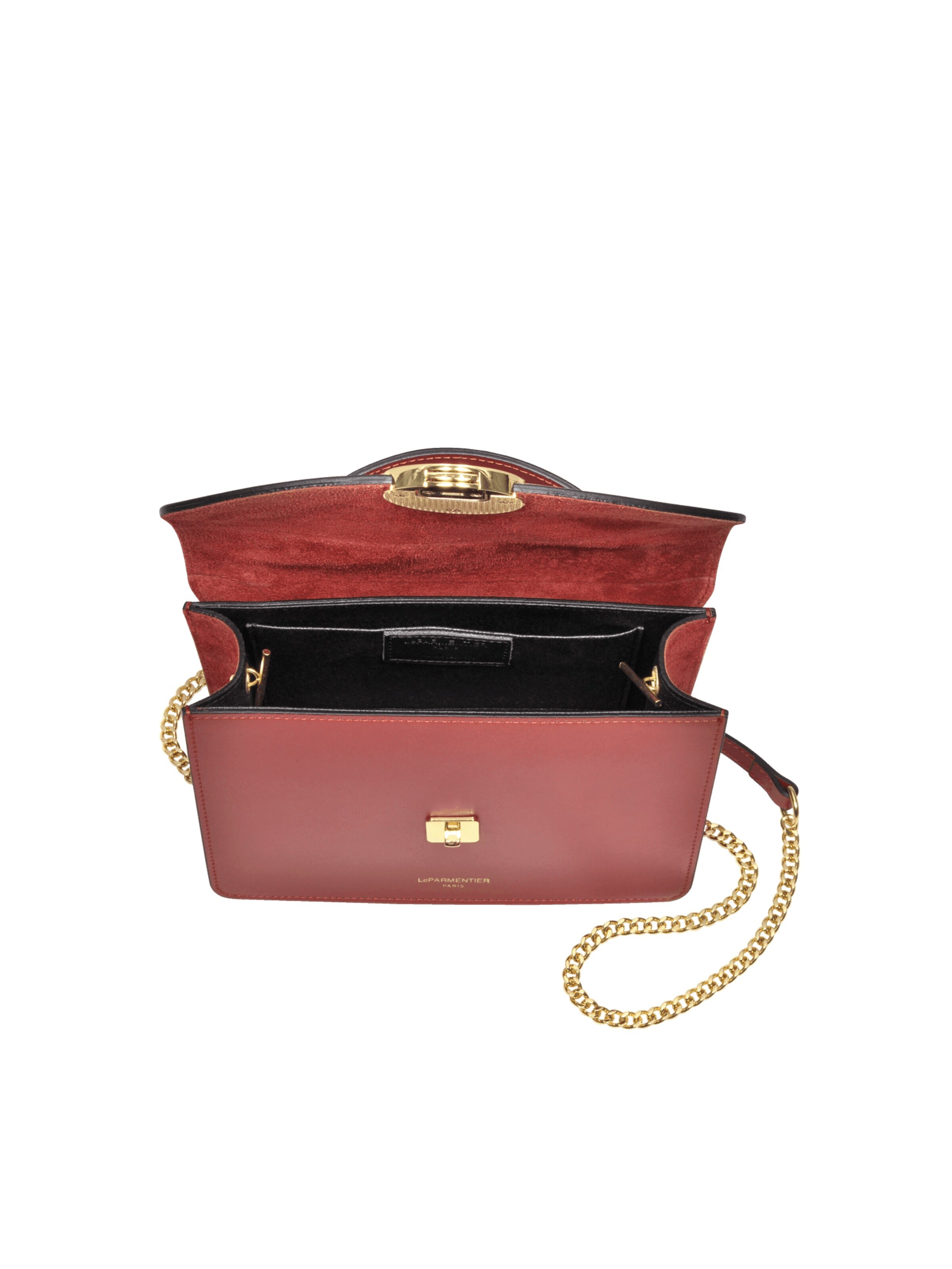 Borsa a mano 'New Ondina' di LeParmentier in rosso