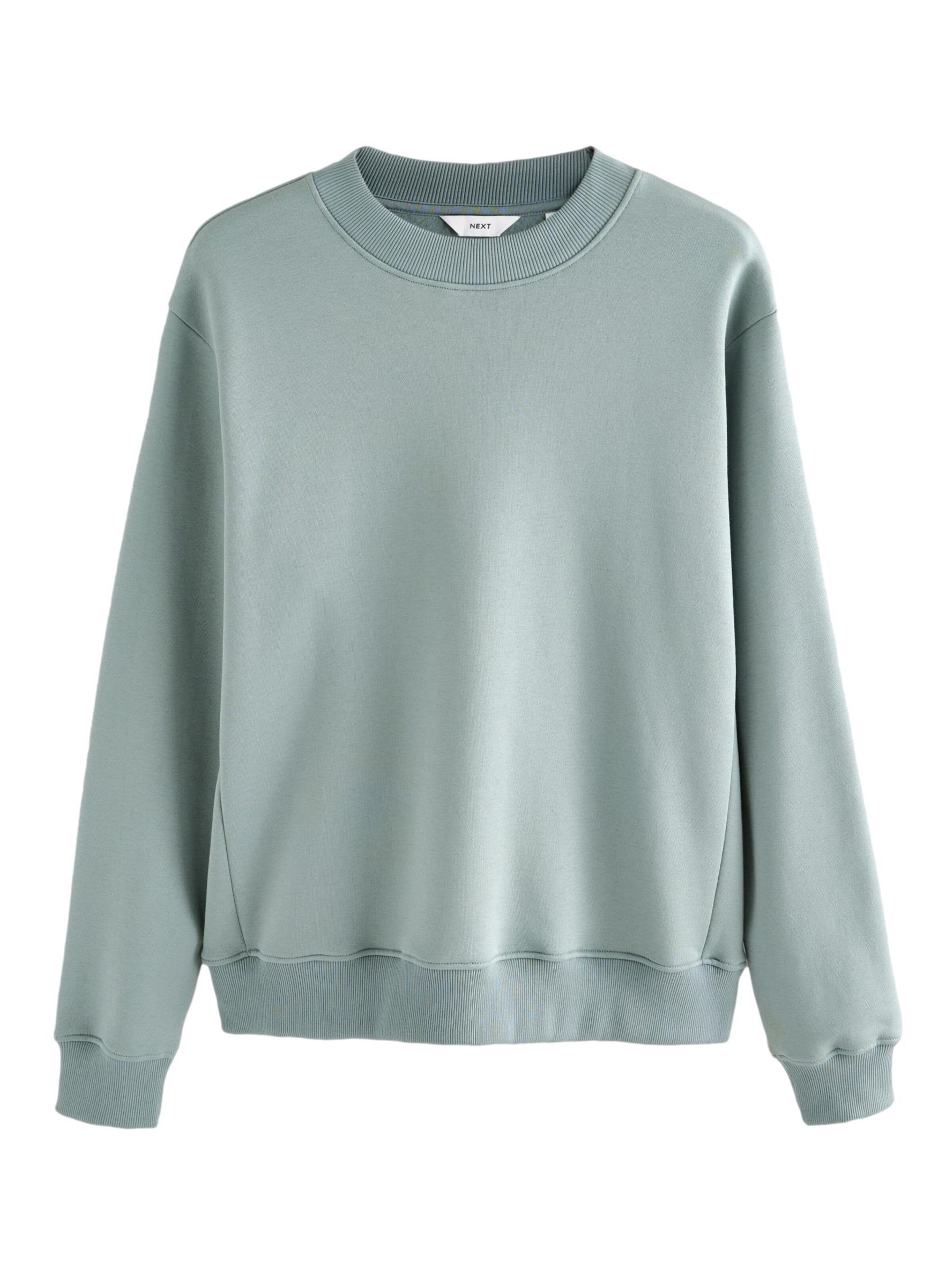 Next Sweatshirt i blå: forside