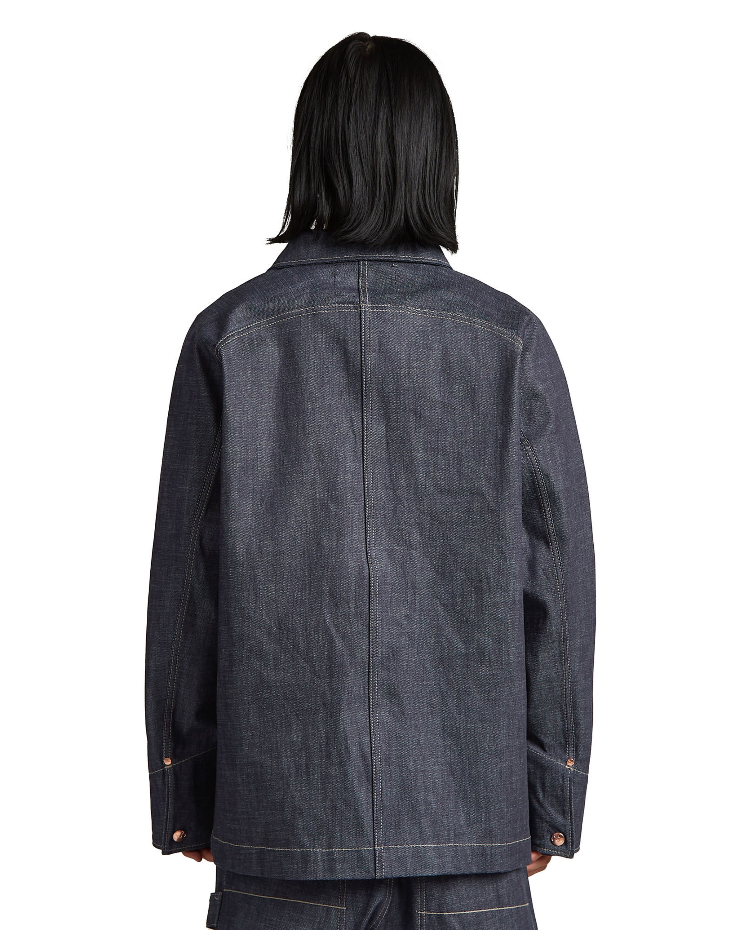 G-STAR Tussenjas 'MN Selvedge' in Blauw