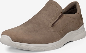 Slip on 'IRVING' ECCO en marron : devant