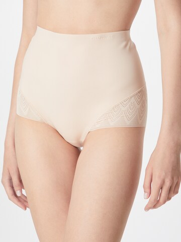 Chantelle - Pantalón moldeador en beige: frente