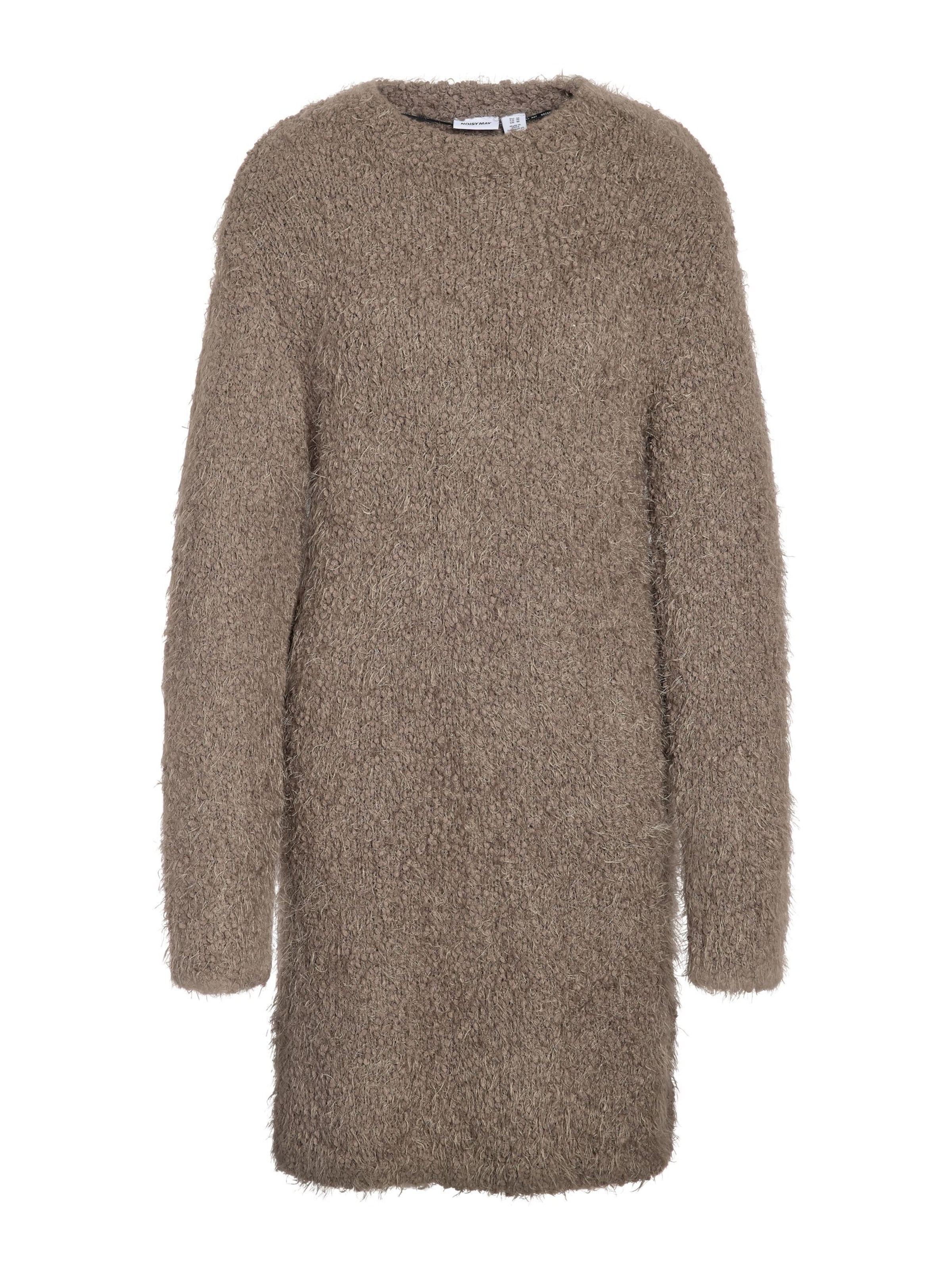 Robes en maille ''NMSassy' Noisy may en marron : devant