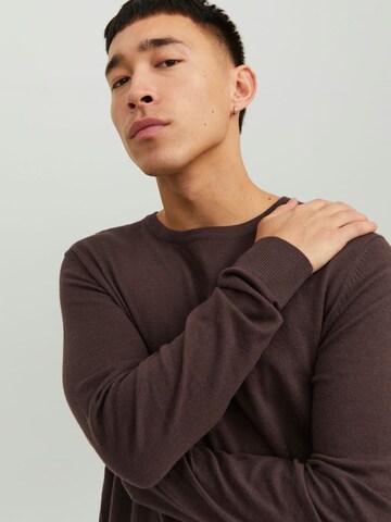 JACK & JONES Pullover in Braun