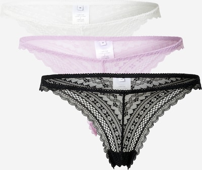 ABOUT YOU String 'Gesina' en crème / rose / noir, Vue avec produit
