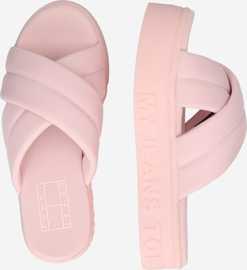 Zoccoletto di Tommy Jeans in rosa