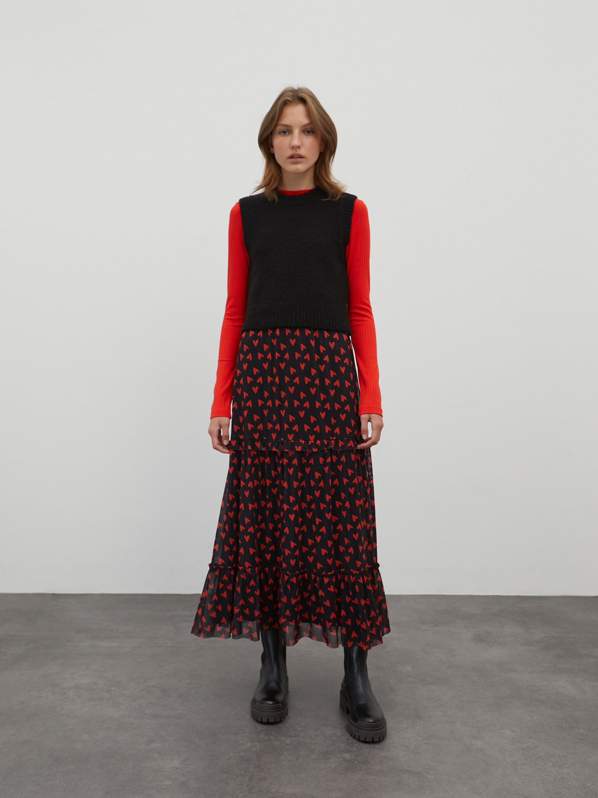 EDITED Produits Pull-over 'Alaina' noir