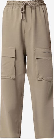 Pantaloni de la VAMOS CLO pe bej: față