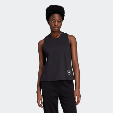 ADIDAS BY STELLA MCCARTNEY Sports Top in Black: front