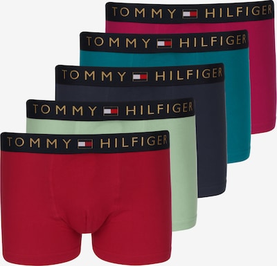 Boxer Tommy Hilfiger Underwear di colore blu notte / petrolio / menta / lampone / rosso fuoco, Visualizzazione prodotti
