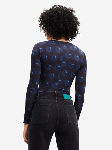 Shirtbody 'Butzy' Desigual en bleu