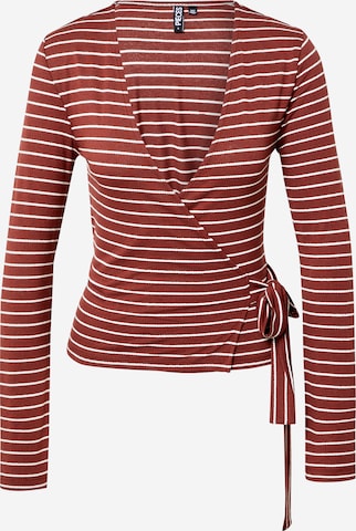 PIECES Paita 'TENNA' värissä punainen: etupuoli