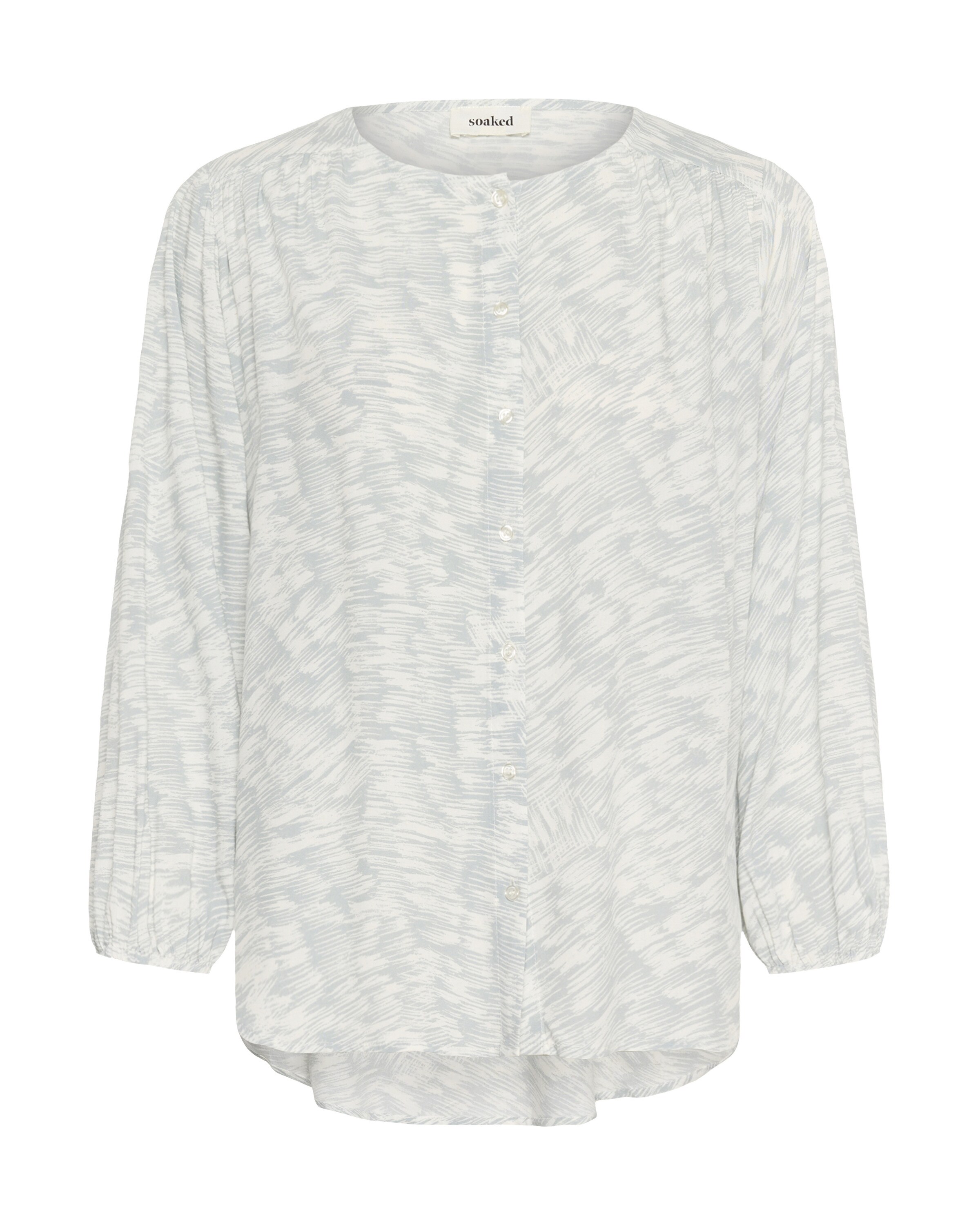 SOAKED IN LUXURY Blouse 'SLArjana Leodora' in Blau: Vorderseite