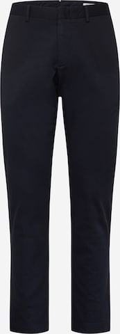 NN07 Regular Chino Pants 'Theo' in Blue: front