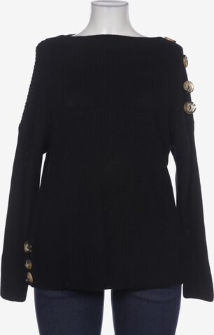 LASCANA Sweater & Cardigan in XXL in Black: front