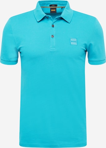 T-Shirt 'Passenger' BOSS Orange en bleu : devant