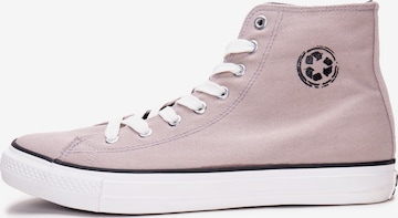 Baskets hautes 'Redo' nae Vegan Shoes en gris : devant