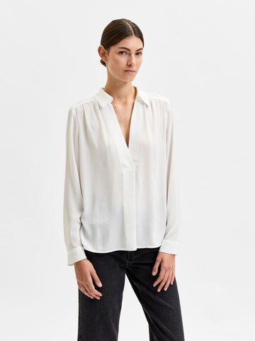 SELECTED FEMME Blouse 'Lina' in White: front