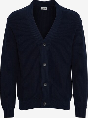 !Solid Knit Cardigan 'Gore' in Blue: front