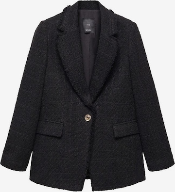 Blazer 'Quintin' MANGO en noir : devant