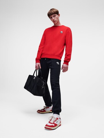 Sweat-shirt Karl Lagerfeld en rouge