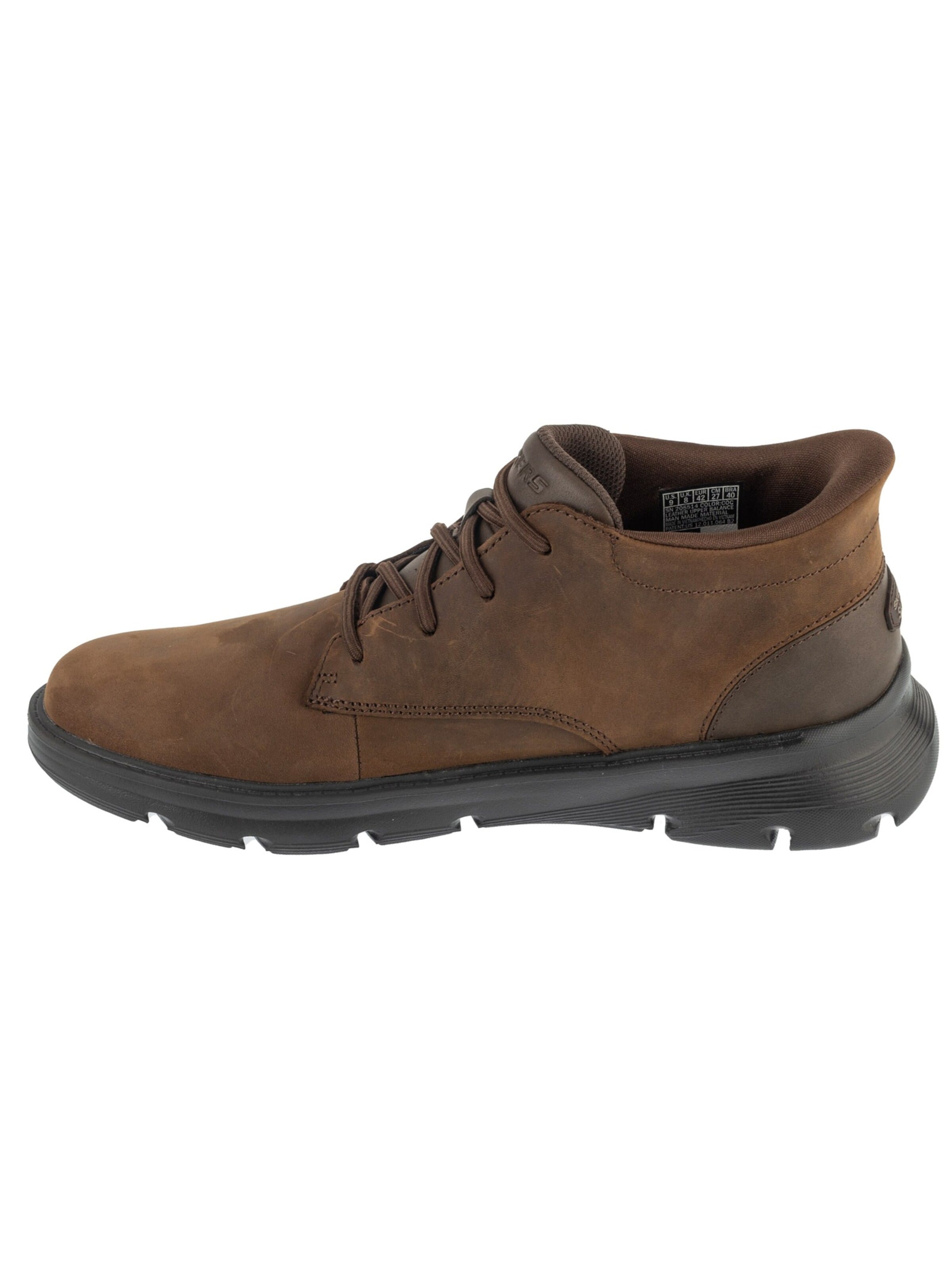 SKECHERS Lace-up boots in Brown