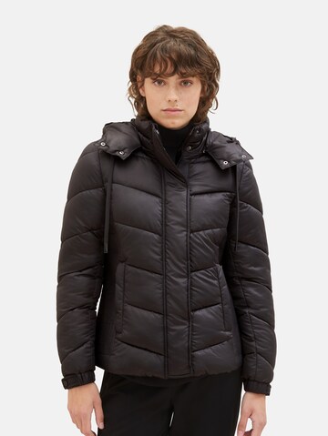 TOM TAILOR Jacke in Schwarz: Vorderseite
