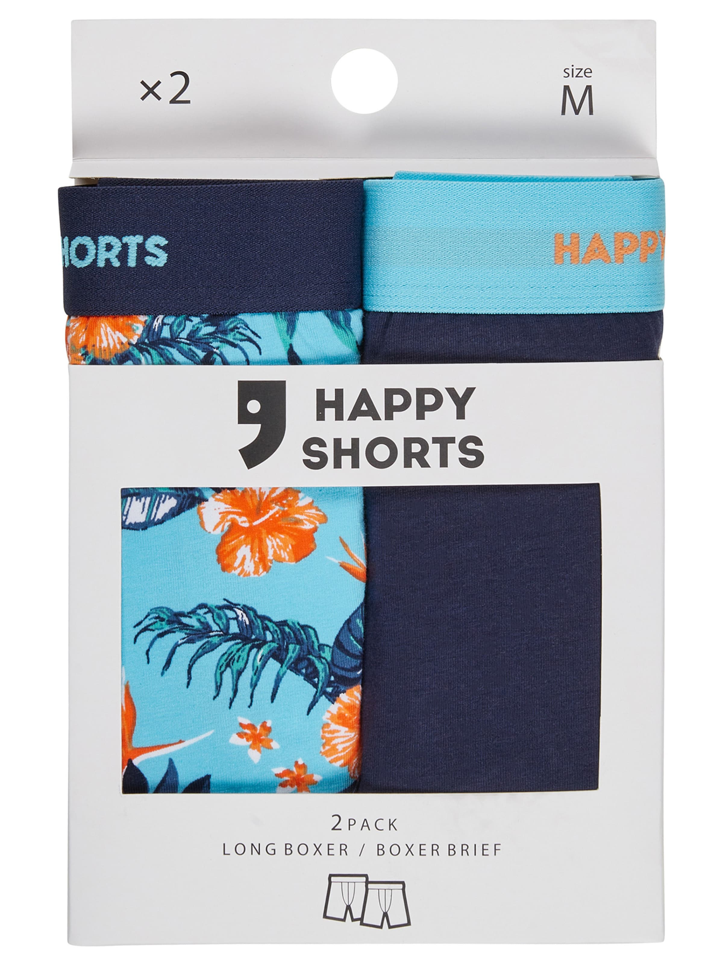 Happy Shorts - Boxers ' Prints ' em azul