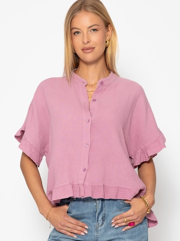 SASSYCLASSY Shirt in Pink: front