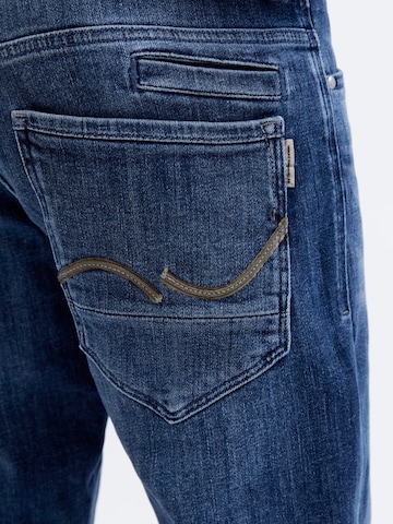 JACK & JONES Baggy Jeans 'Mike' in Blue