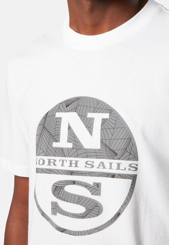 T-Shirt North Sails en blanc