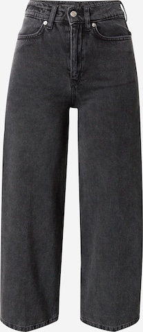 DRYKORN Wide leg Jeans 'Cuso' in Black: front