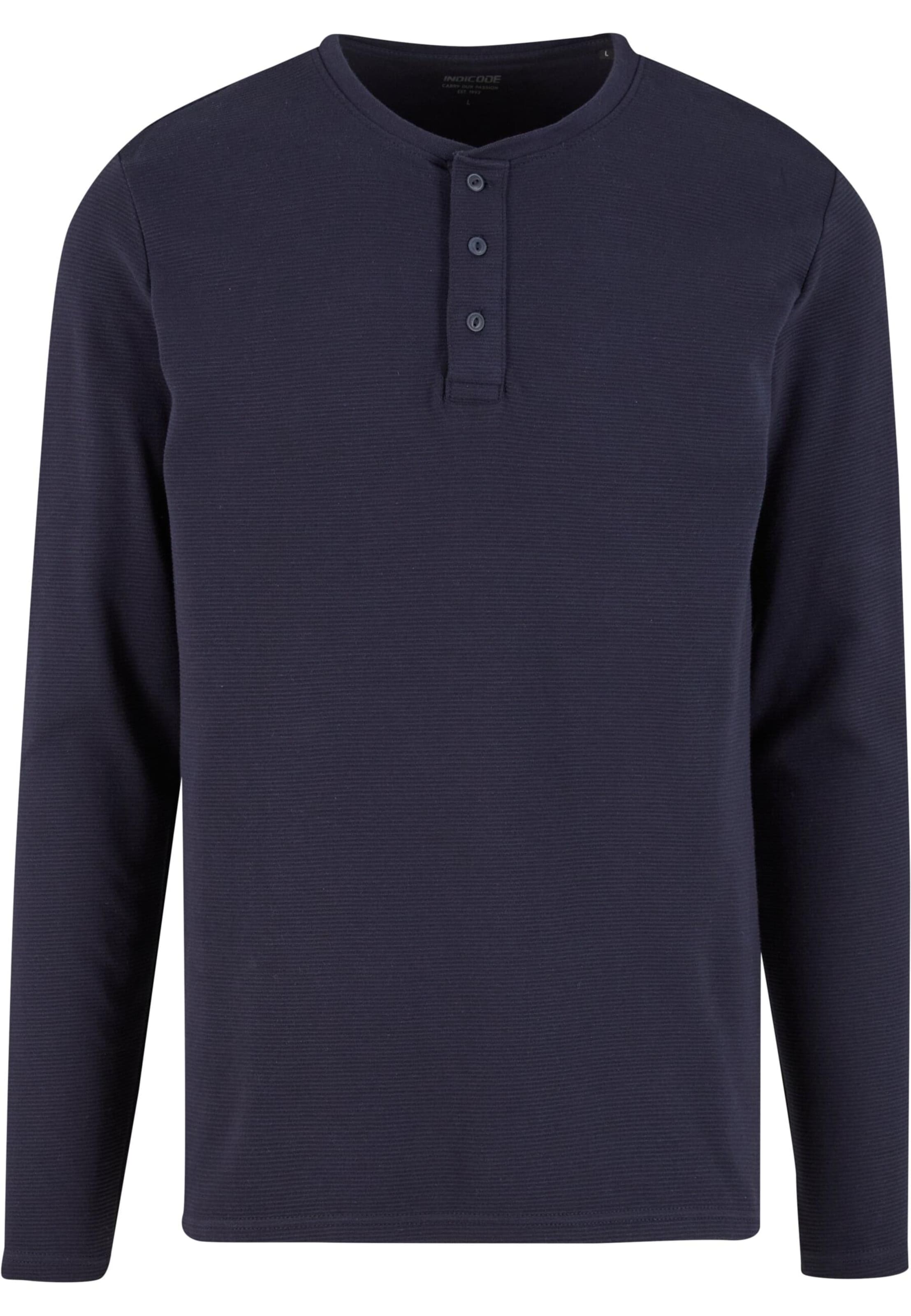 INDICODE JEANS - Camiseta 'Erikos' en azul: frente
