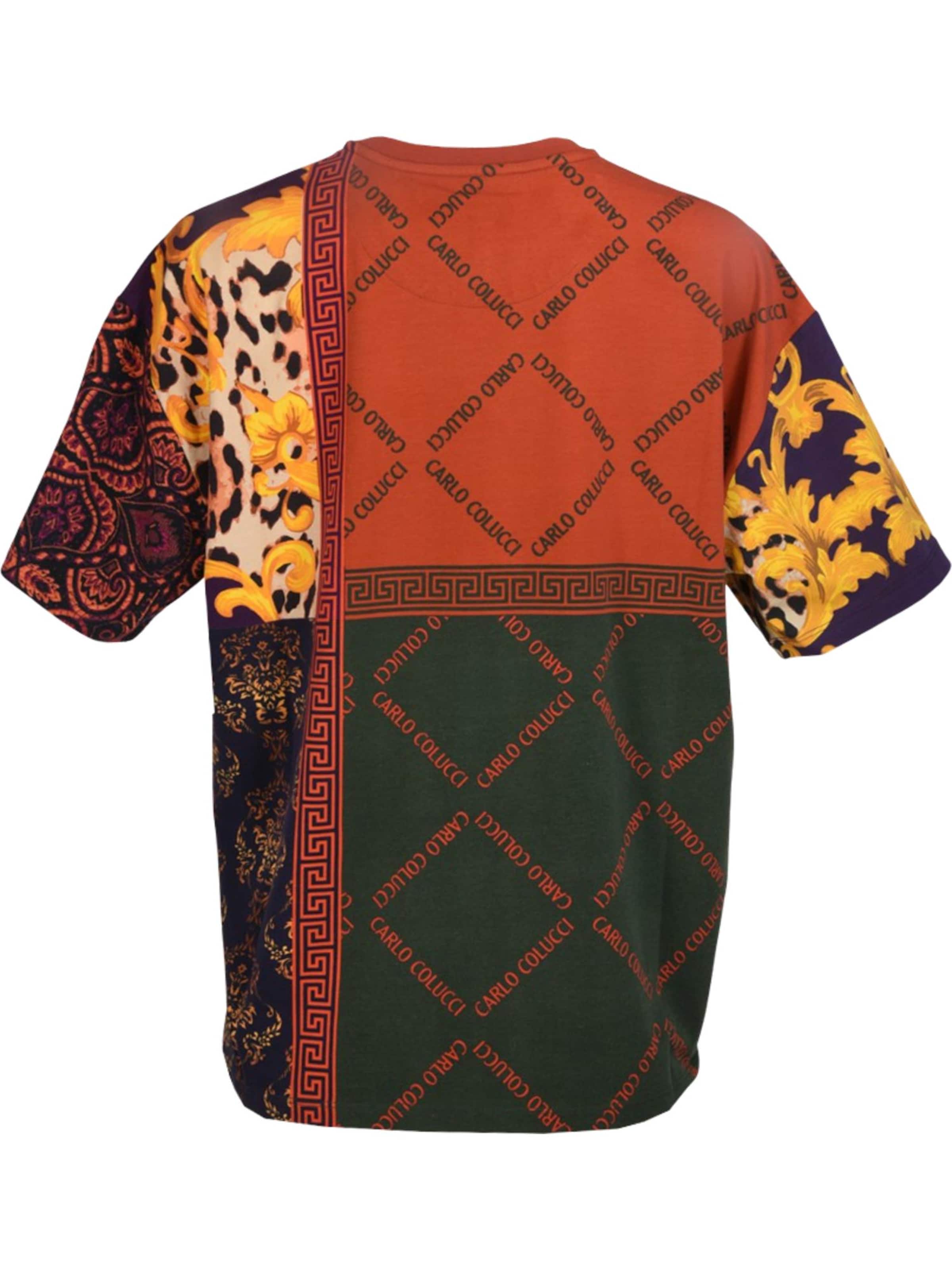 T-shirt 'Caprio' Carlo Colucci en mélange de couleurs