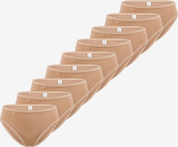 SLOGGI Slip '24/7 Cotton Lace' in Beige: Vorderseite