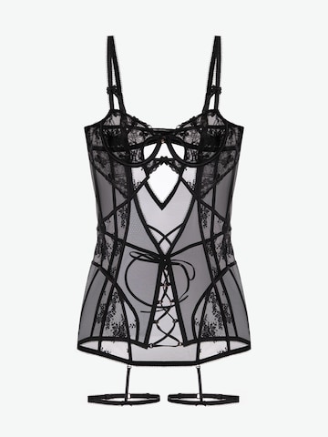 Balconcino Reggiseno 'Anna Corset dress' di Gianna Bellucci in nero: frontale