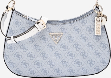 GUESS Shoulder Bag 'Noelle' in Blue: front