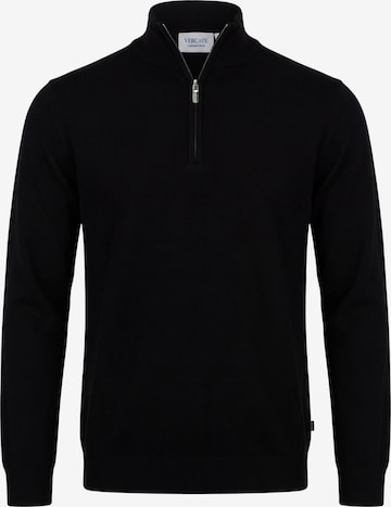 Pull-over 'No. 37' Vercate en noir : devant