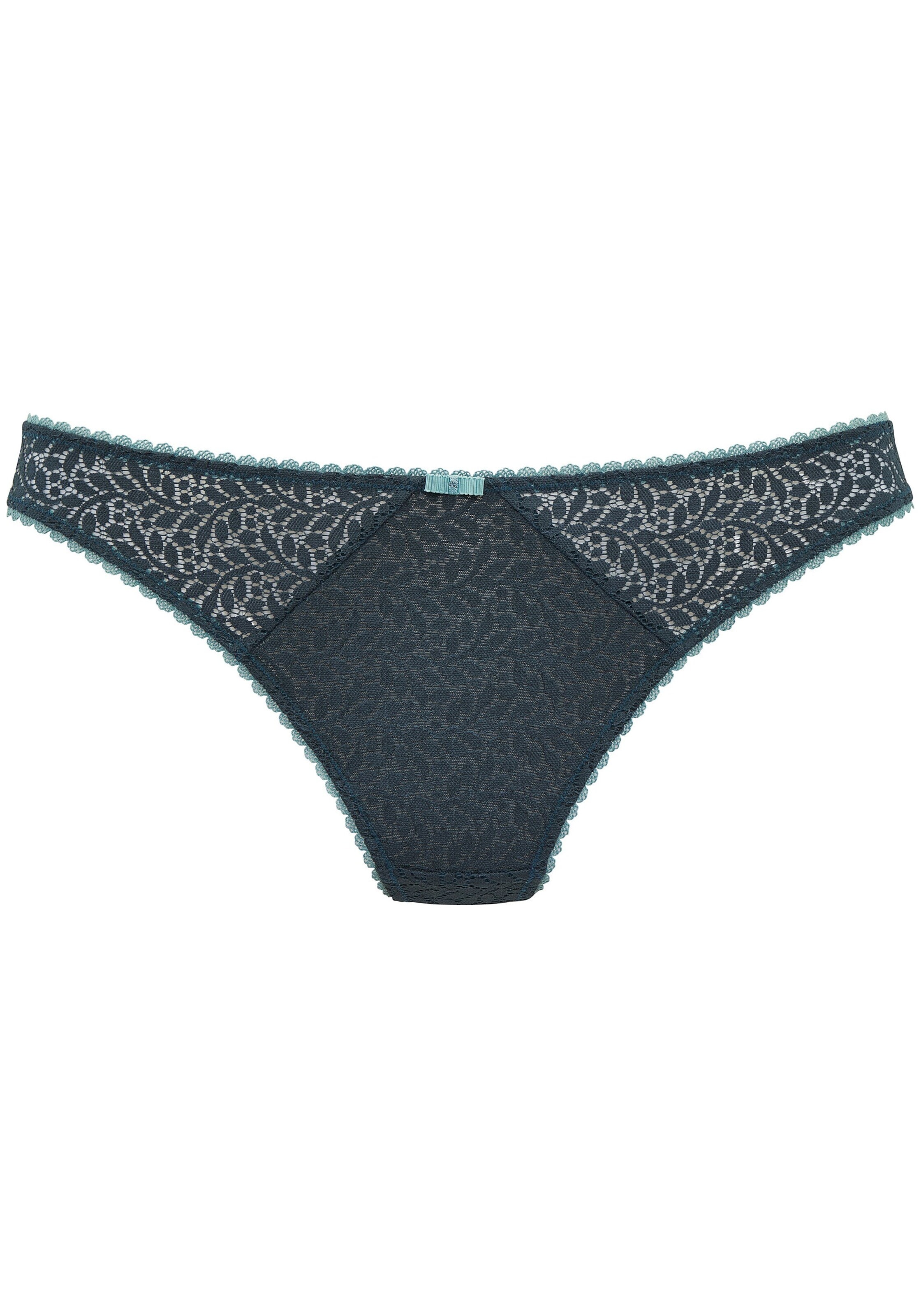 NUANCE Thong in Green: front