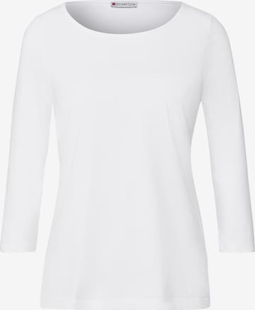 STREET ONE Shirt in White: front