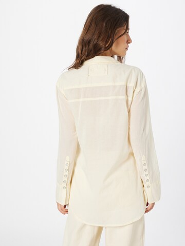 Chemisier 'SHEER LUCK' Free People en blanc