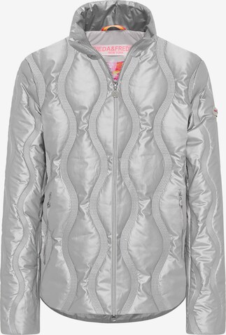 Frieda & Freddies NY Steppjacke 'Amba' in Grau: predná strana