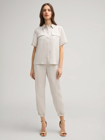 Effilé Pantalon 'Pina' JOOP! en gris