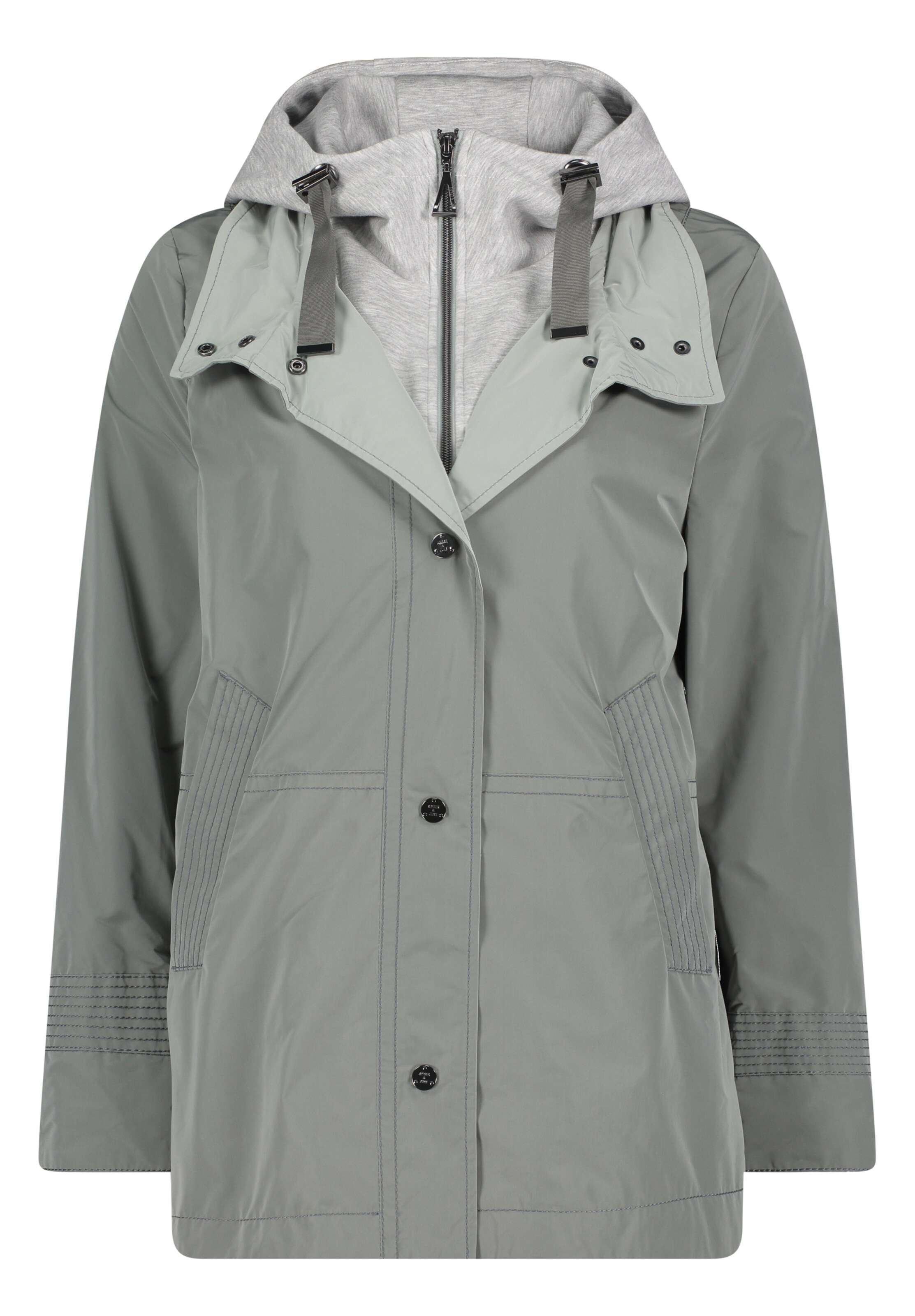 Amber &amp; June Between-Season Jacket in Grey / Dark grey, Item view
