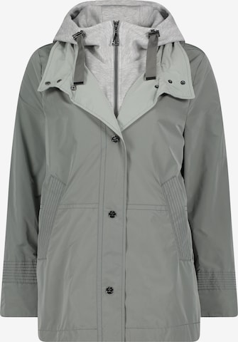 Amber & June Between-Season Jacket in Grey: front