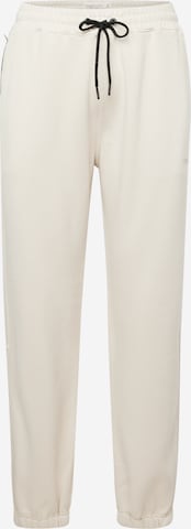 Abercrombie & Fitch Tapered Housut värissä beige: edessä