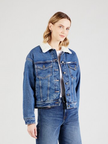 Veste mi-saison GUESS JEANS en bleu : devant