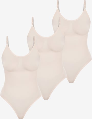 Smilodox Shapingbody in Beige: voorkant