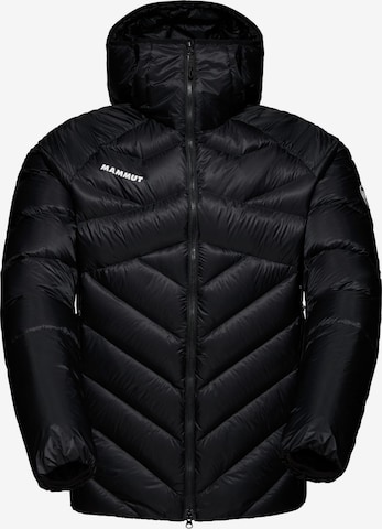MAMMUT Outdoorjacke ‘Taiss’ in Schwarz: Vorderseite