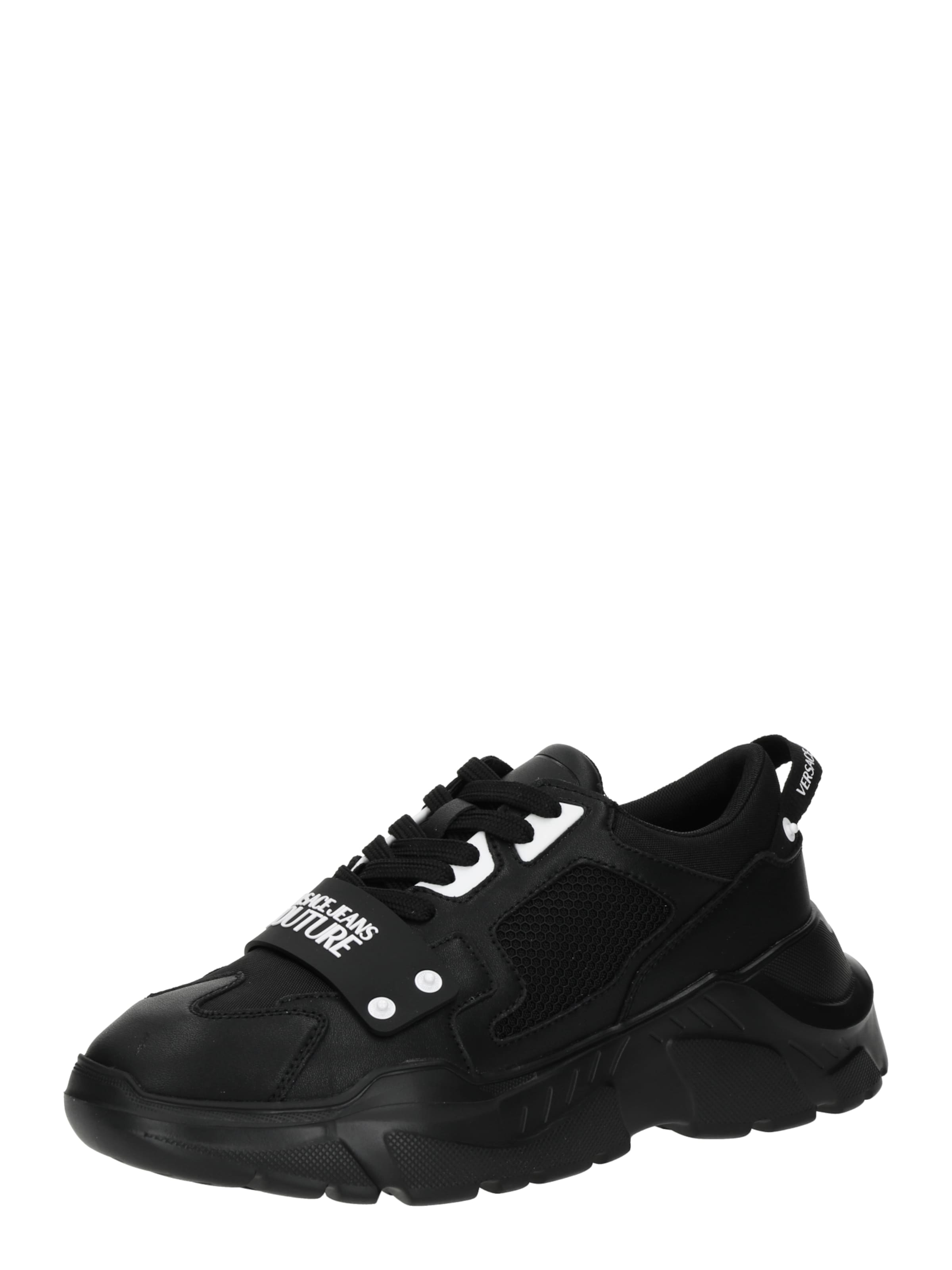 Versace Jeans Couture Sneakers laag 'SPEEDTRACK' in Zwart: voorkant